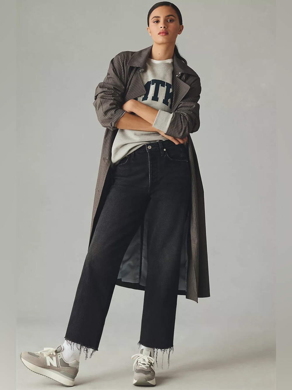 Citizens of Humanity Florence‎ Mid-Rise Wide Straight Jeans size 24